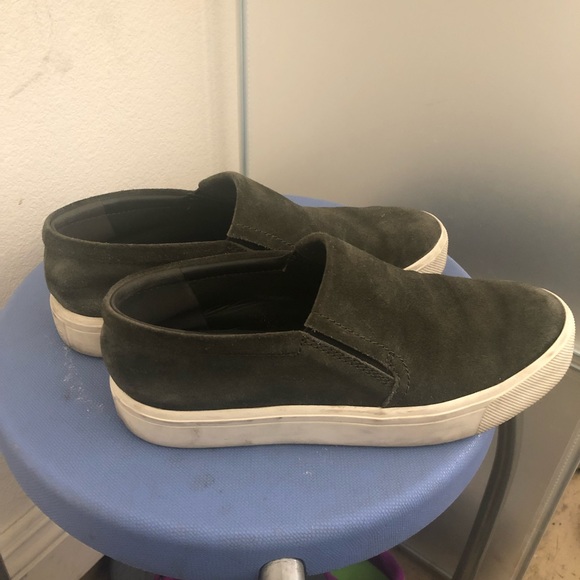 Vince Shoes - Vince Blair Suede Slip-on Sneakers